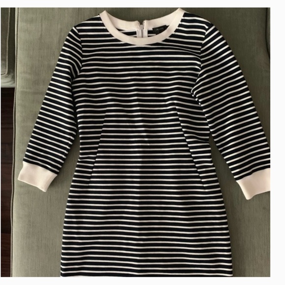 Theory Striped Dress - Picture 2 of 4